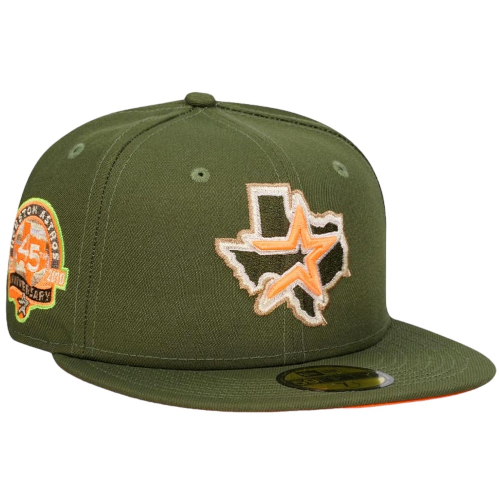 Houston Astros New Era 59FIFTY Exclusive 45th Anniversary Hunt Fitted Hat 7 1/2